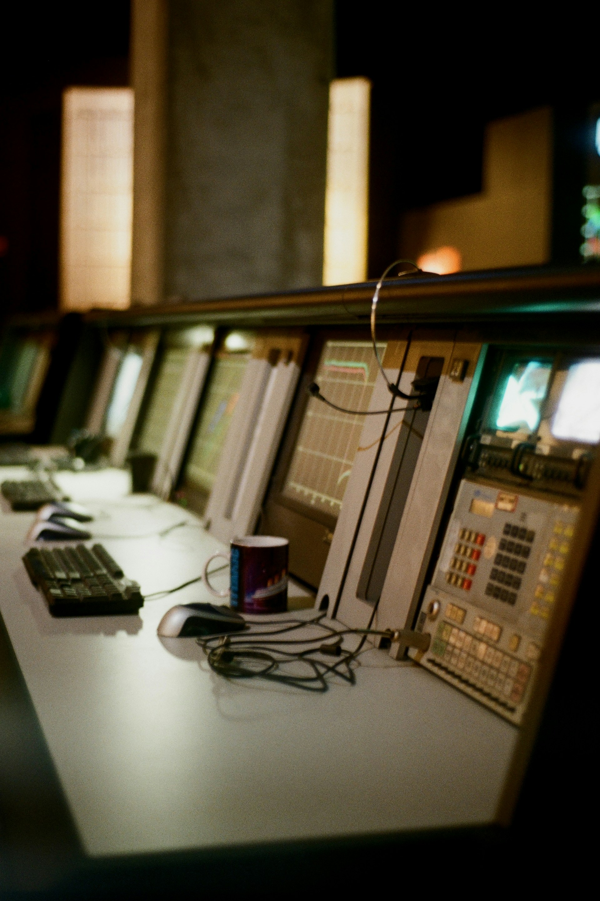 Operations center with monitoring displays, representing the NASA emergency notification system